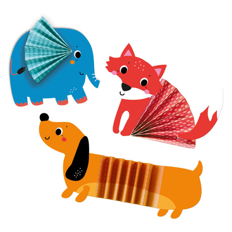 Ses kreative Ses Zick-Zack-Origami-Tiere