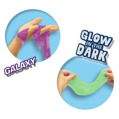 Ses Creative Ses Slime – leuchtet im Dunkeln, 2 x 120 g