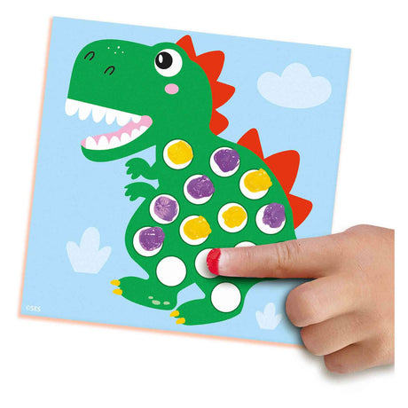 SES mein erster - Fingerabdruckfarbe Dinos