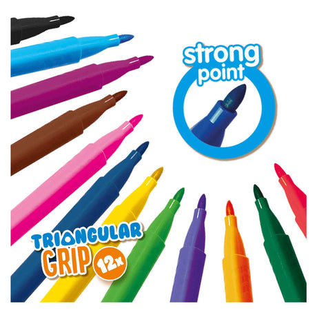 SES -Farbe auf Zahlen - Dreieck Grip Marker