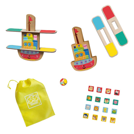 SES Creative SES Holz-Balance-Boot