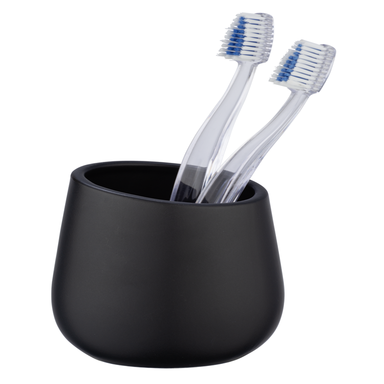 Wenko 1065609 - tandenb.b. badi keramiek zw. | 1 stuks