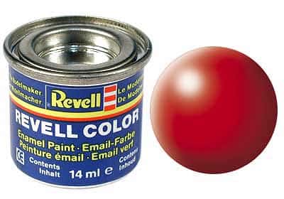 Revell-Lack für Modellbaunummer 332 leuchtendes Rot seidenmatt