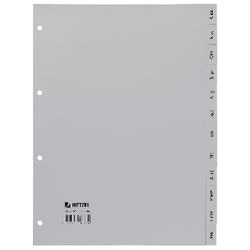 Monatsteiler Hetzel 256585 grau PP (Polypropylen)