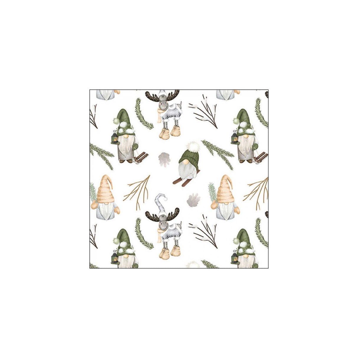 Ambiente Servietten 33cm Waldzwerge