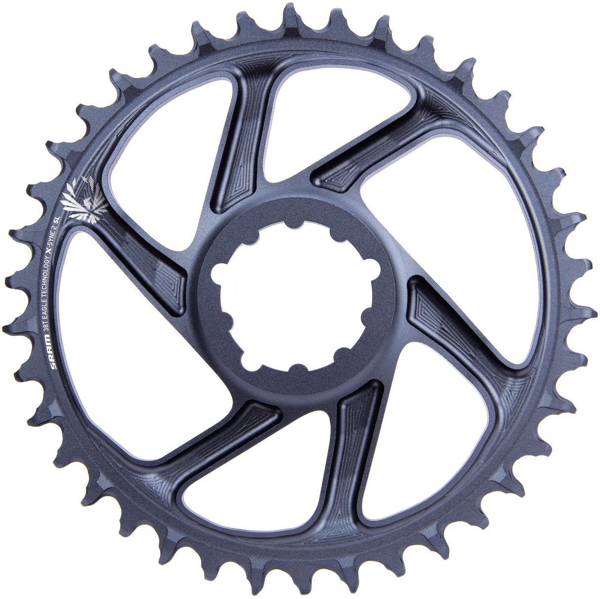 Sram Kettenblatt x-sync2 sl Kettenblatt x-sync2 sl 38t. Aluminium mondgrau