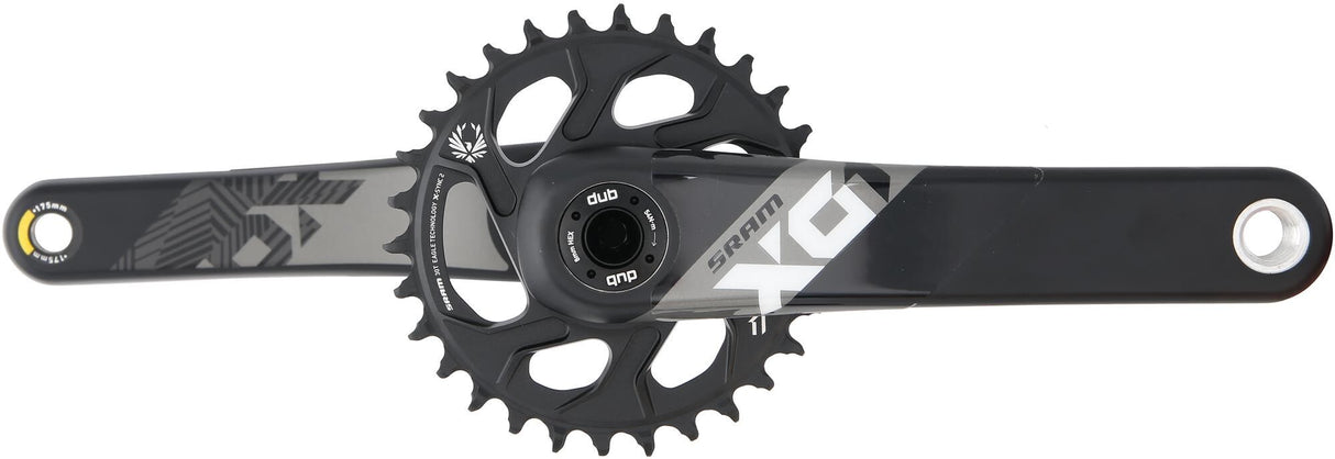 Sram Kurbelgarnitur x01 Eagle Kurbelgarnitur x01 Eagle 30t Fatbike 4 175mm