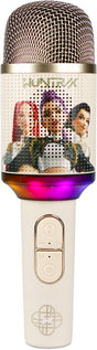Otl technologies kpop demon hunters - huntr x - golden - draadloze karaoke microfoon voor kinderen - led lichteffect - speaker - stemeffecten