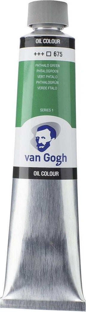 Van Gogh Ölfarbe Tube 200 ml Phtalogrün 675