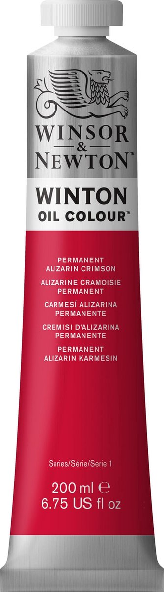 Winsor Newton Winton Ölfarben 200 ml permanent Alizarin Crimson