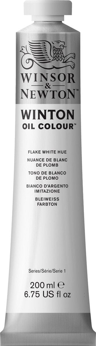 Winsor Newton Winton Ölfarben 200 ml Flockenweißer Farbton