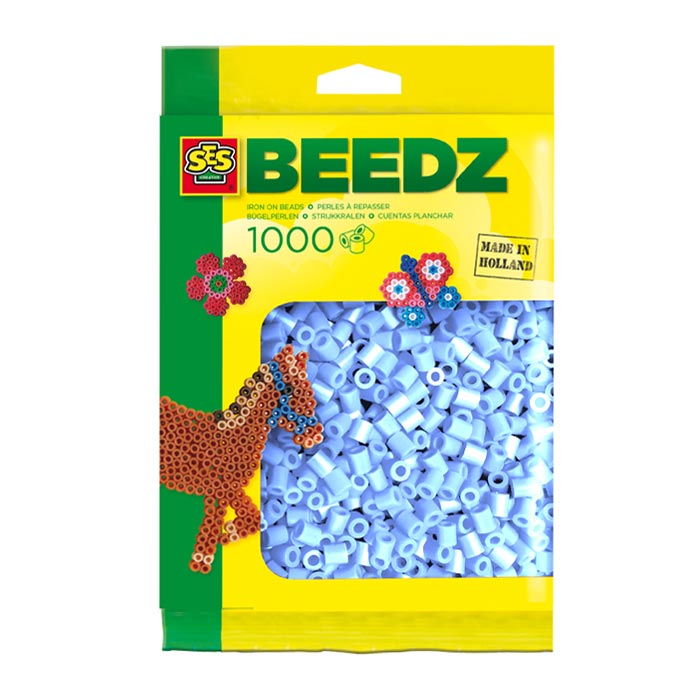Ses Bügelperlen - Hellblau, 1000Stk.