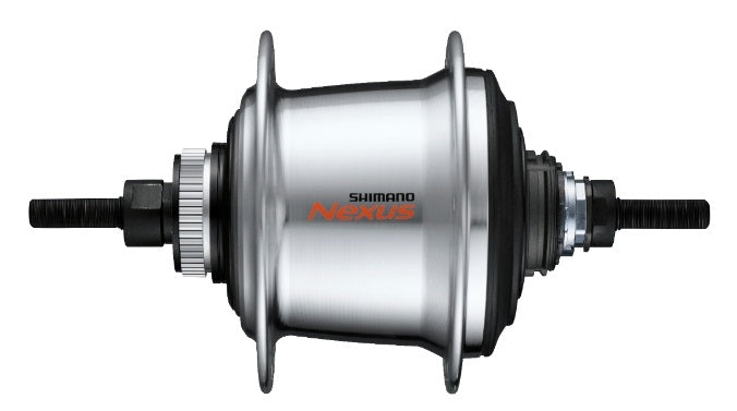 Shimano Nexus 7 C3001 nach Disc Centerlock 32 Löcher Silber