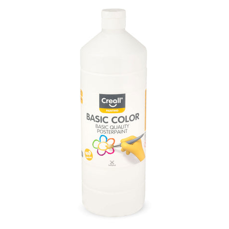 Creall Schulfarbe weiß, 1 Liter