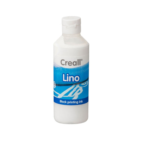 Creall Linolblockdruckfarbe weiß, 250 ml