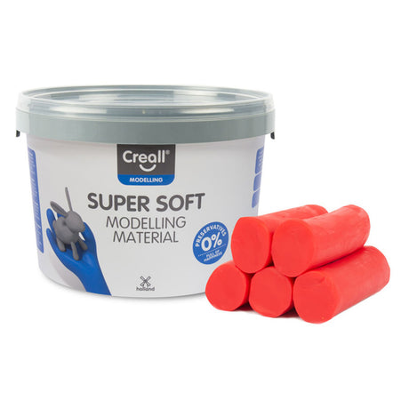 CREALL SENSAFT CLAY RED, 1750gr.