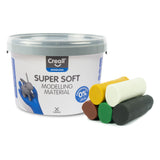 Creall superweiche Ton-Safarifarben, 1750gr.