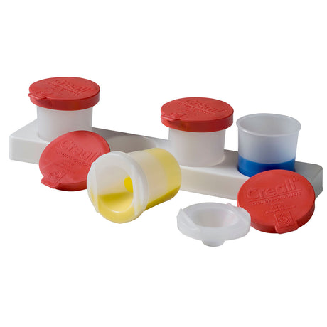 Creall-Halter mit manipulationssicheren Gläsern 320 ml, 4 Stück.