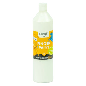 Creall Fingerfarbe konservierungsfrei weiß, 750ml