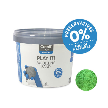 Creall Play it Play Sandgrün, 750gr.