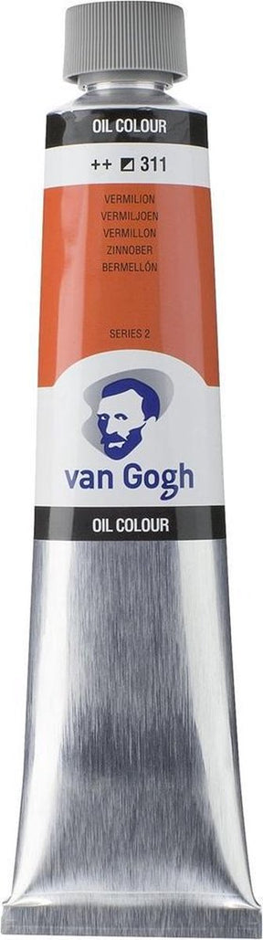 Van Gogh Ölfarbe Tube 200 ml Zinnoberrot 311