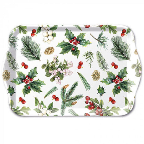 Ambiente Tablett 13x21cm Wintergrün