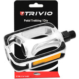 Trivio - Trekkingpedale Anti-Rutsch-Silber