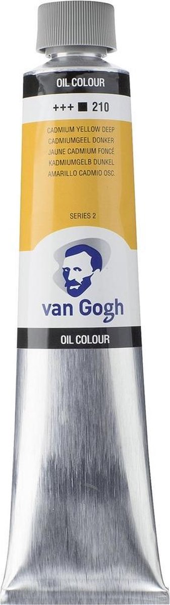 Van Gogh Ölfarbe Tube 200 ml Cadmiumgelb dunkel 210