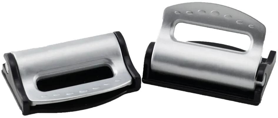 HP Gurtstraffer-Sicherheitsgurtstopper-Paar, schwarz silber