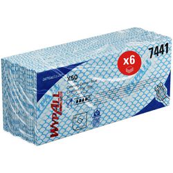 Reinigungstuch Wypall recycelbar blau