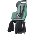 Bobike Go Rs Rücksitz mit Schlafmodus. Farbe: Pepperlich Green, Trägermontage