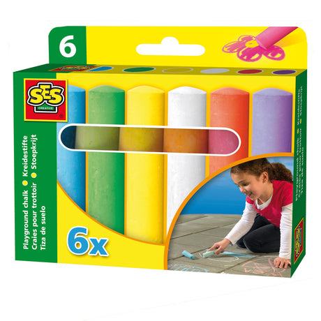Ses Creative Ses Gehwegkreide, 6 Stk.