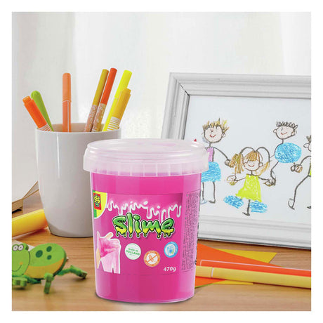 Ses Creative Ses Slime – Neonrosa 470 g