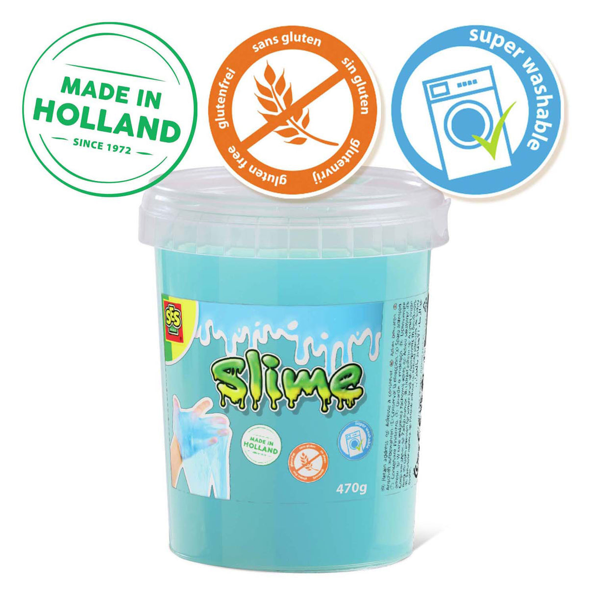 Ses Schleim - blauer Glitzer 470g