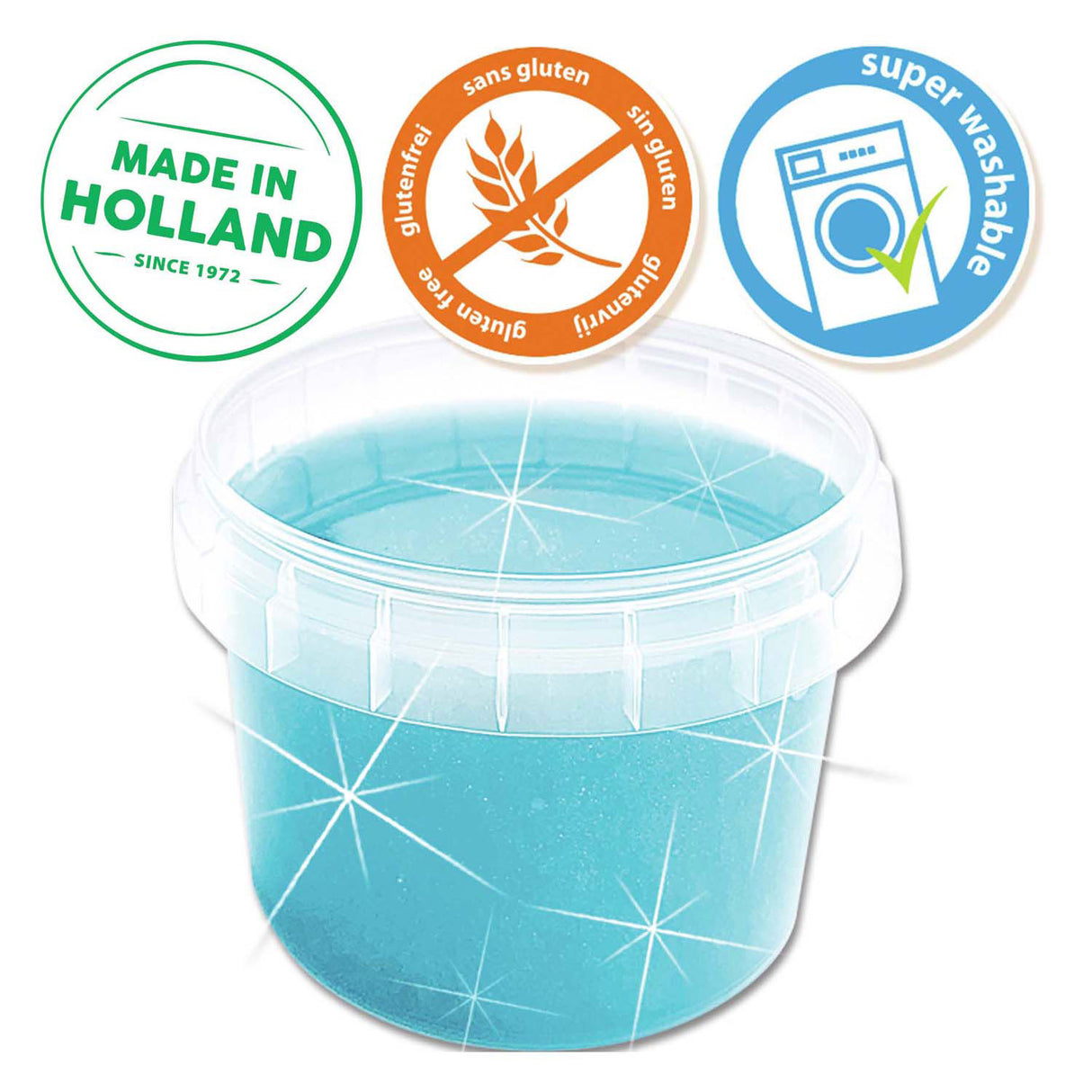 Ses Schleim - blauer Glitzer 140g