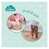Ses Holz-Nachziehtier 2 in 1 - Einhorn