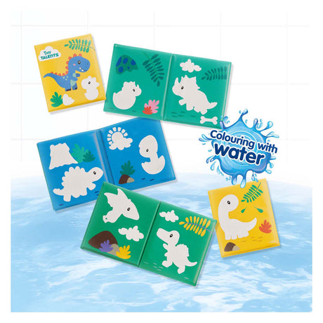 Ses Badebuch – Malen mit Wasserdinosauriern