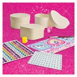 Ses creative - Hobby Pink - Einhorn - Diamantmalerei - Basteln für Mädchen - Schmuckschatullen aus Holz - ab 5 Jahren