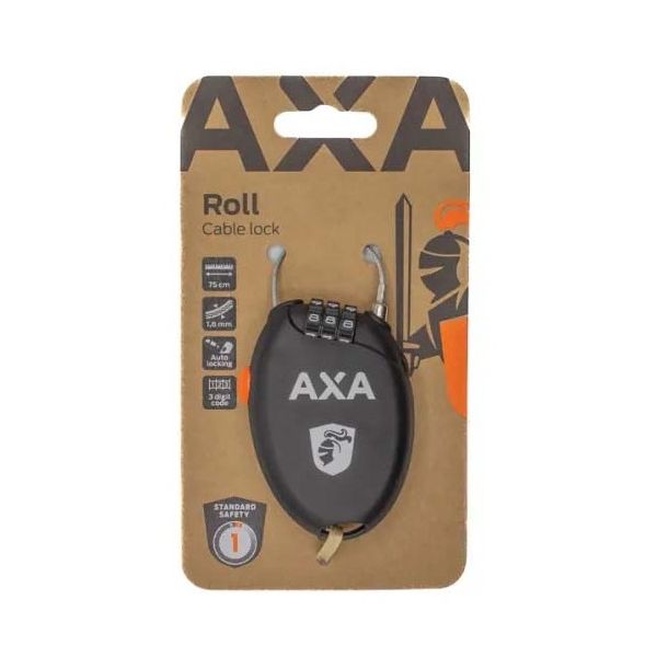 Axa Lock Kabelschloss Rolle 75 1,6 mm