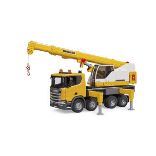 Bruder 3571 LKW Scania 560R Liebherr Kran mit LKW