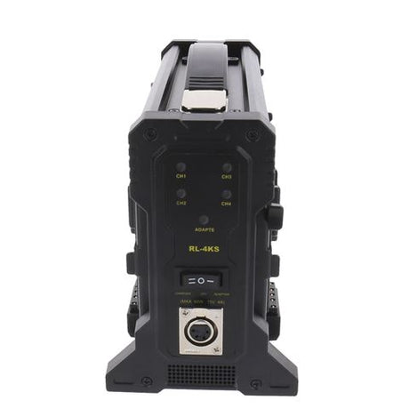 Rolux-Batterieladegerät RL-4Ks für 4 x V-Mount-Akku
