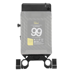 Rolux V-Mount Akkuplatte RL-VFU3