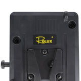 Rolux V-Mount Akkuplatte RL-VFU3