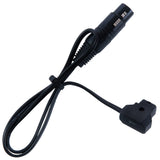 Rolux 4-Pins XLR Female Plug mit männlichem D-TAP RL-C3
