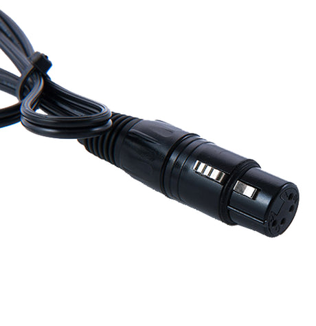 Rolux 4-poliger XLR-Buchsenstecker mit männlichem D-Tap RL-C3