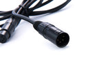 Rolux 4-pins xlr weiblich mit 4 Stiften männlicher Stecker Rl-C7