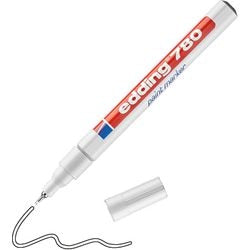 Edding 780 Lackmarker weiß 0,8mm | 10 Stück