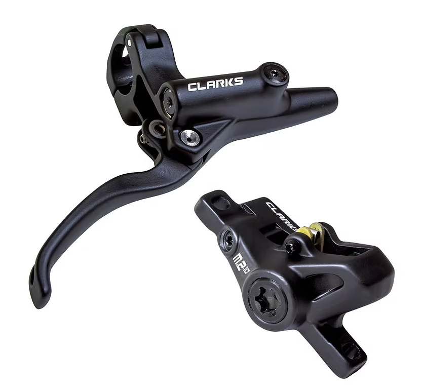 Shimano Clarks M2 hydraulisches Scheibenbremsen-Set vorne + hinten 1000 1700 mm schwarz