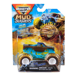 Monster Jam Schlammblaster – Blue Thunder 1:64 | 2 Stk