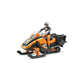 Bruder - Schneemobil mit Fahrer und Zubehör (br63101)